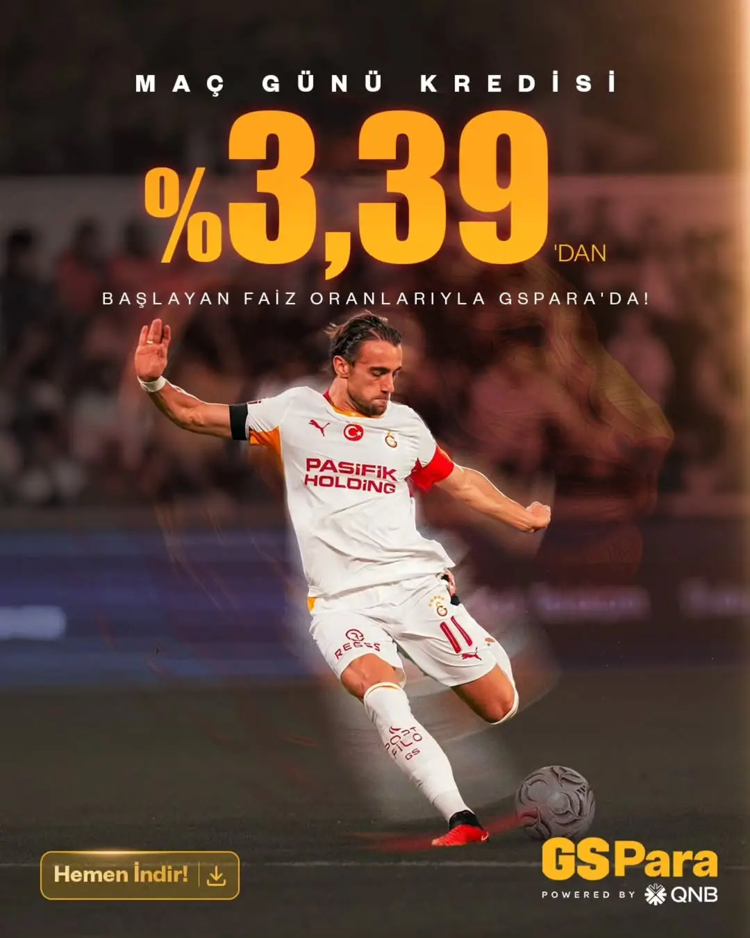 Galatasaray'dan Taraftara Özel Maç Günü Kredisi Fırsatı!