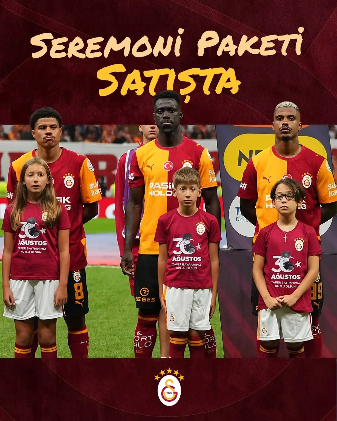 Galatasaray Sahası Yavru Aslanlarla Doluyor! Miniklerin Hayali Gerçek Oluyor