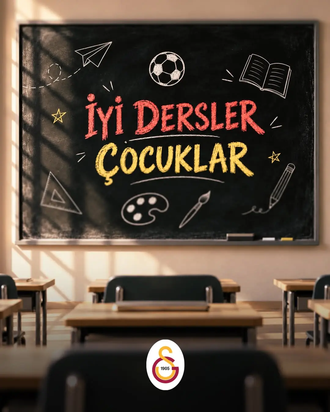 Galatasaray Spor Kulübü'nden Eğitim-Öğretim Yılında Başarı Dileği