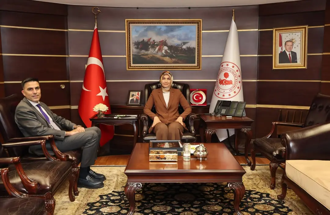 İçişleri Bakan Yardımcısı Doç. Dr. Kübra Güran Yiğitbaşı, Kızılcahamam Kaymakamı Faruk Erdem ile Bir Araya Geldi