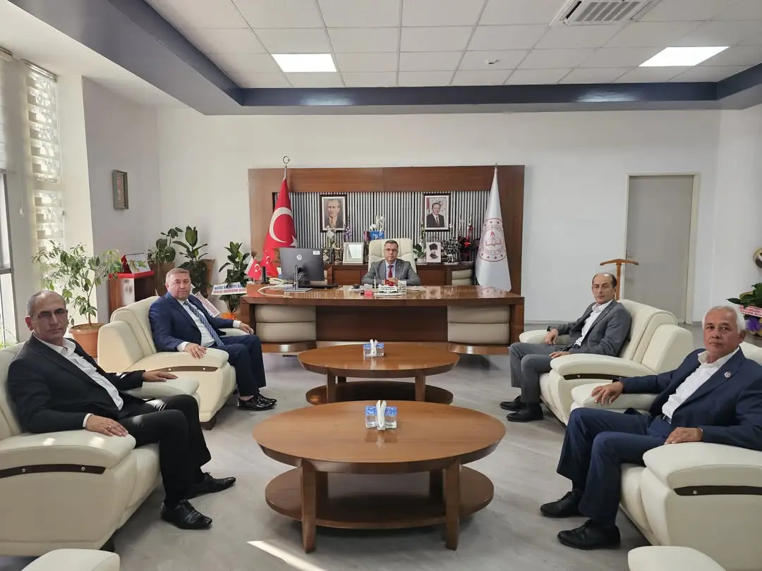 İl Milli Eğitim Müdürü İsmail Altınkaynak'a Yapılan Ziyaretler Devam Ediyor