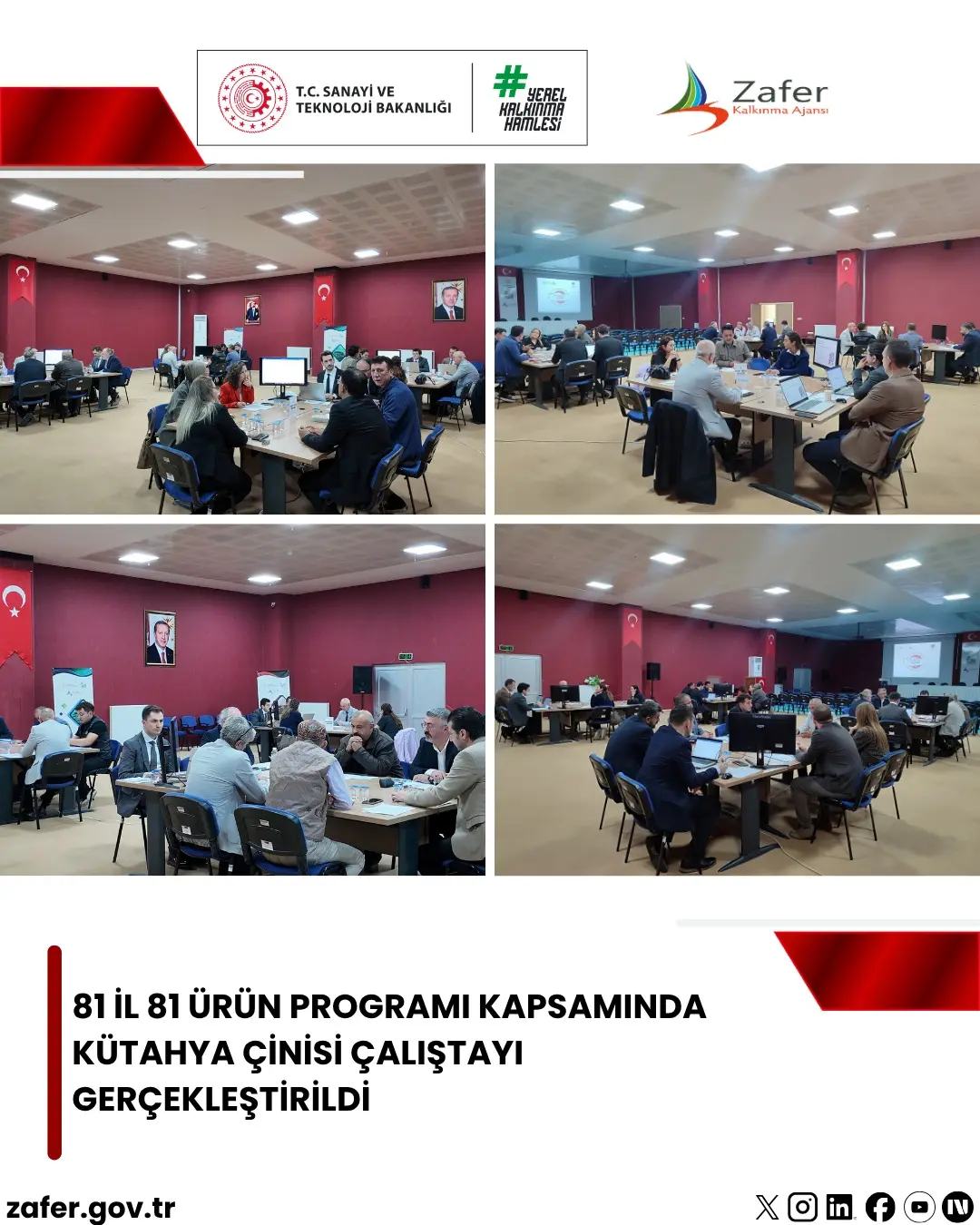 Kütahya Çinisi İçin Ortak Yol Haritası Oluşturuldu