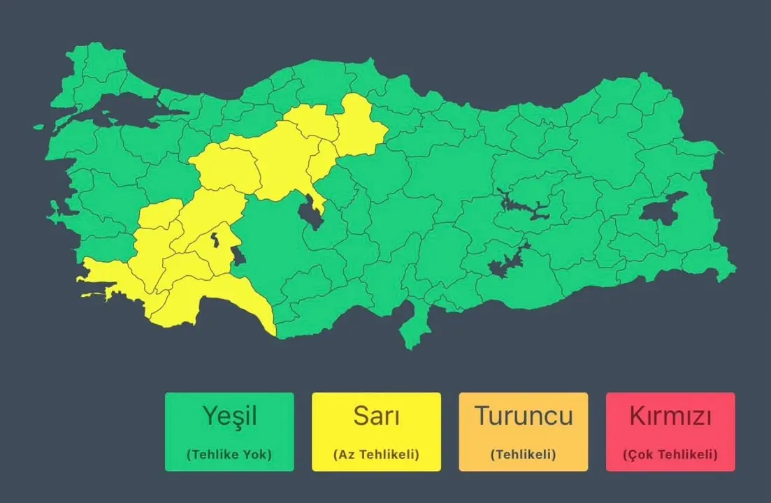 Meteorolojiden Kuvvetli Yağış Uyarısı: İşte Detaylar