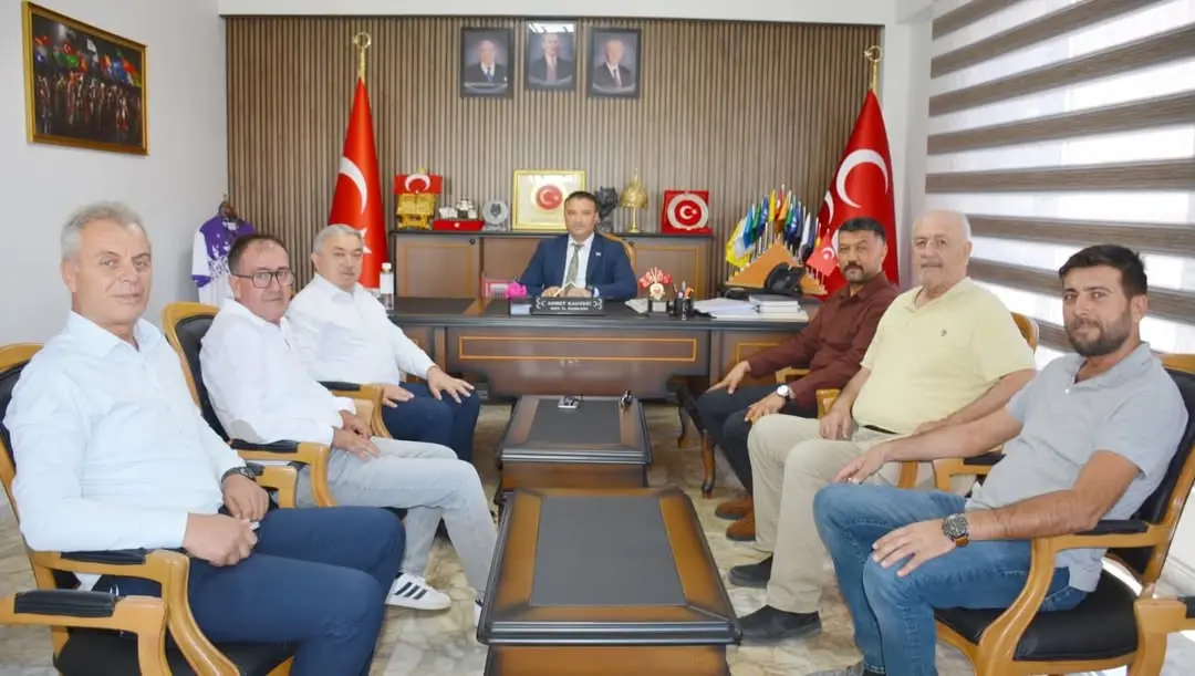 Mhp Afyonkarahisar İl Başkanlığı'ndan İlçe Belediye Başkanlarına Hayırlı Olsun Ziyareti