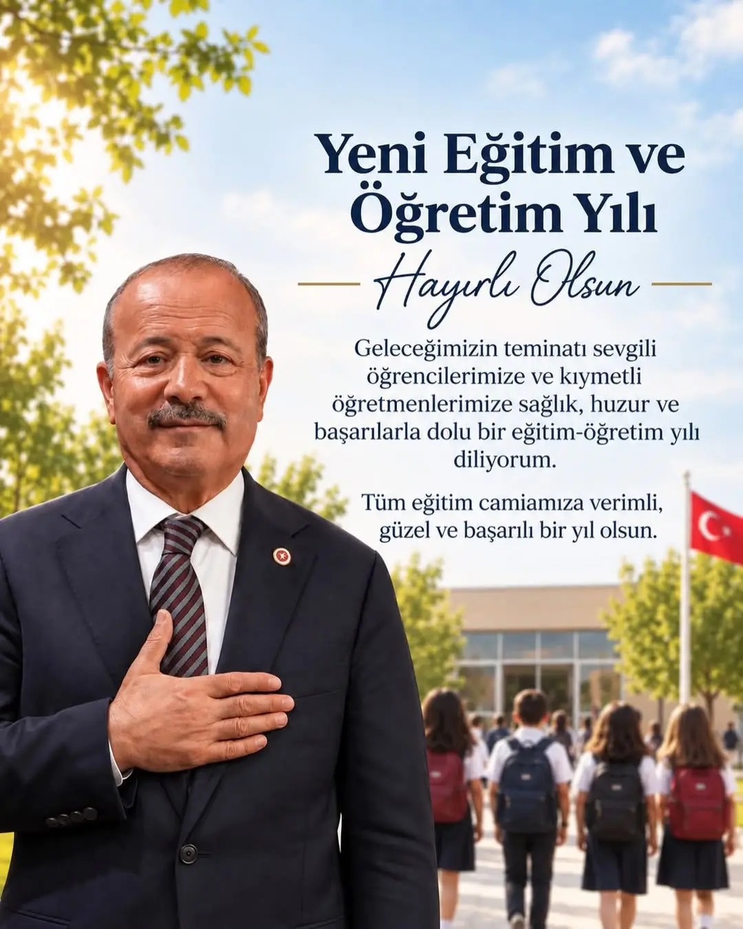 Mhp Mehmet Taytak'tan Eğitim-Öğretime İlişkin Tebrik Mesajı