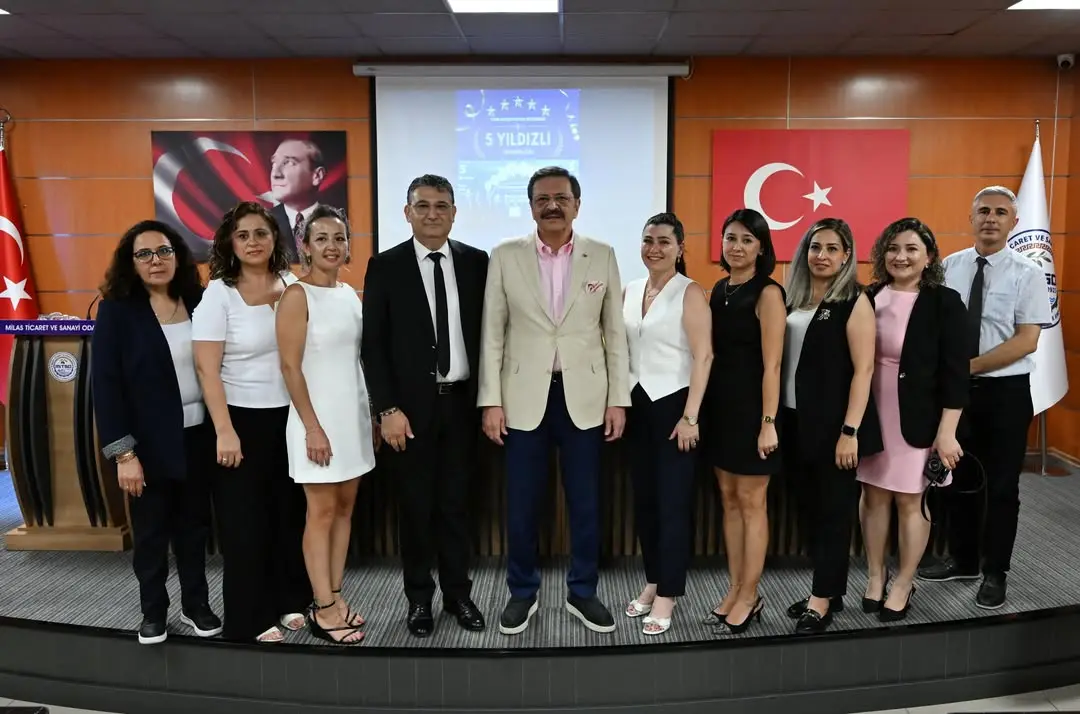 Milas Ticaret ve Sanayi Odası'ndan Özverili Çalışmalarına Teşekkür