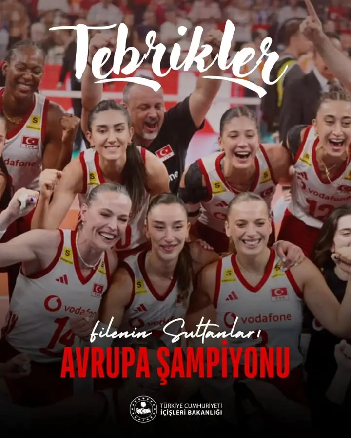 TÜRKİYE AVRUPA’NIN ZİRVESİNDE!???????? - A Millî Kadın Voleybol Takımı Avrupa Şampiyonu