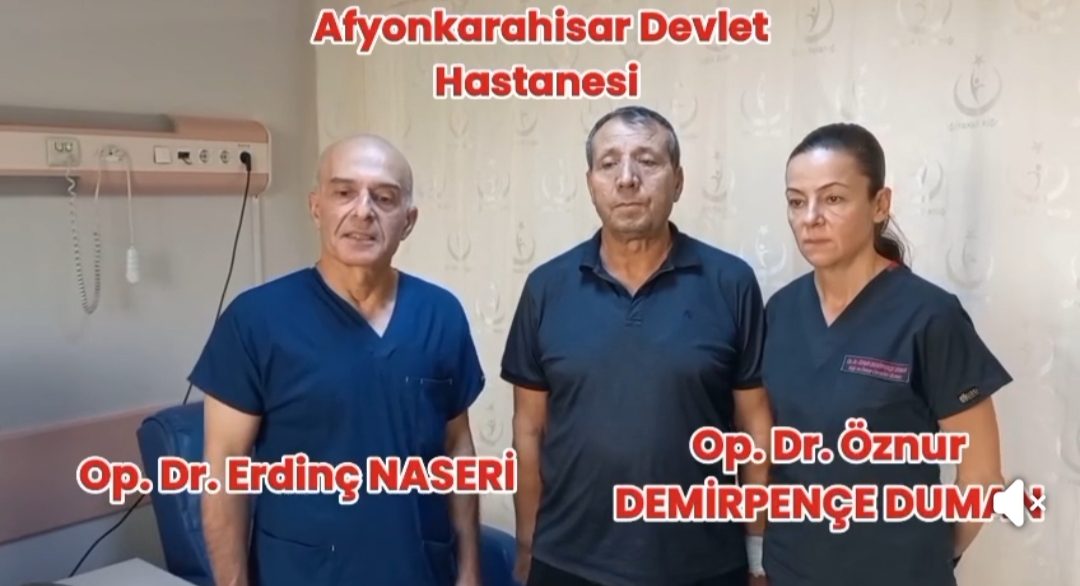 Afyonkarahisar Sağlıkta Örnek Oluyor Aort Diseksiyonu Ameliyatsız Yöntemle Tedavi Edildi