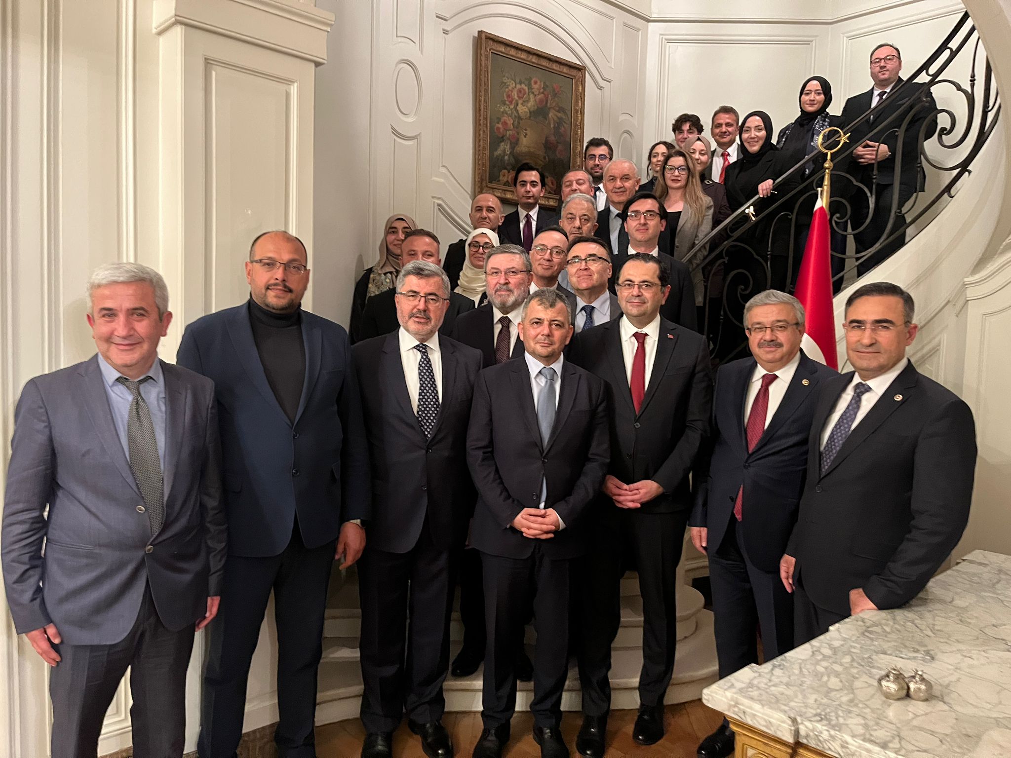 AK Parti Afyonkarahisar Milletvekilleri Belçika da Geniş Kapsamlı Temaslarda Bulundu