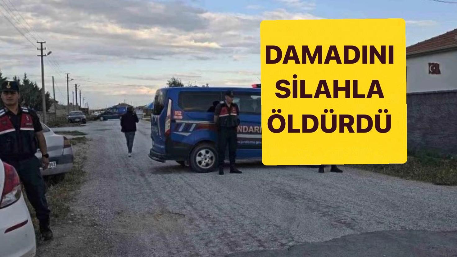 DAMADINI SİLAHLA ÖLDÜRDÜ