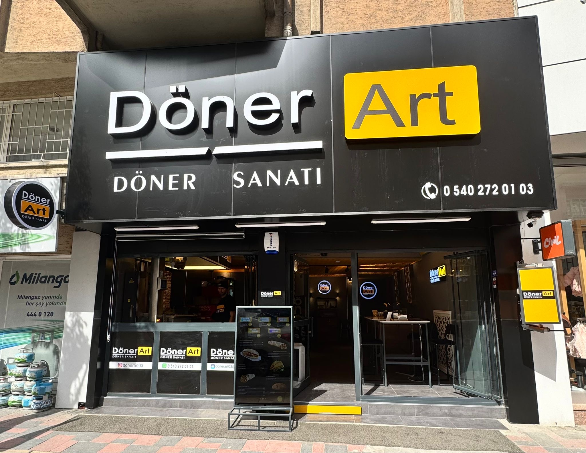 Döner ART açıldı..